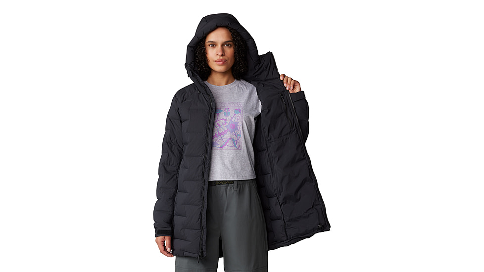 Mountain Hardwear Stretchdown Parka - Womens, 010, L, 2077691-010-L