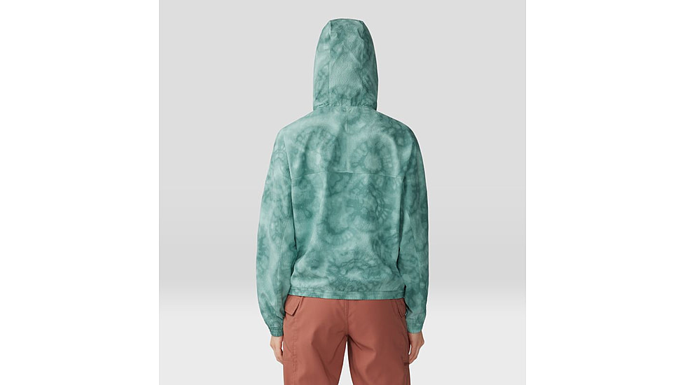 Mountain Hardwear Sunshadow Full Zip Top - Womens, Mineral Spring Spore Dye Print, Small, 1982601334-S
