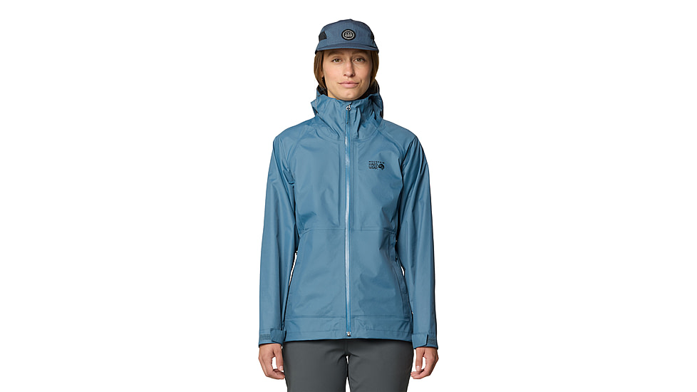 Mountain Hardwear Threshold Jacket - Womens, Adriatic Blue, XS, 190423048519
