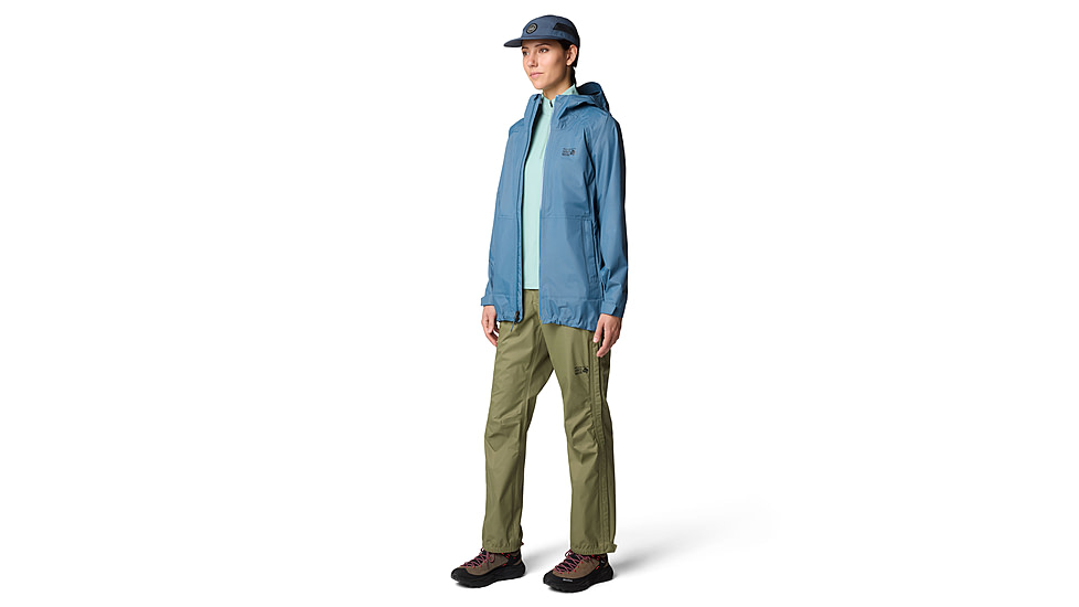 Mountain Hardwear Threshold Parka - Womens, Adriatic Blue, S, 190423037636