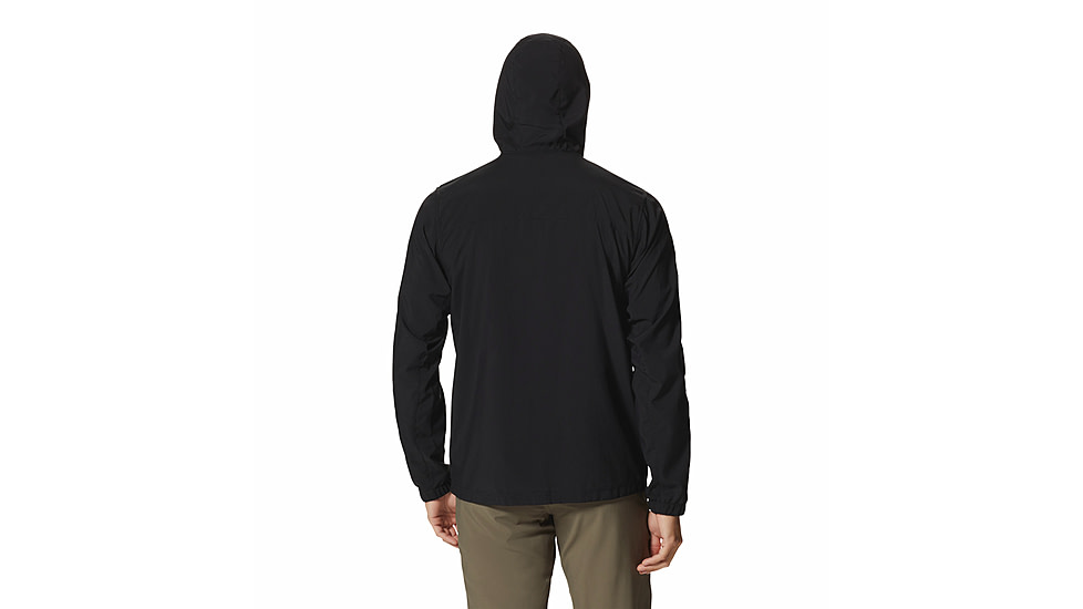 Mountain Hardwear Trail Sender Jacket - Mens, Black, Extra Large, 2027841010-BLACK-XL