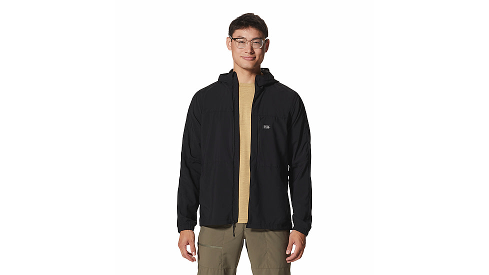 Mountain Hardwear Trail Sender Jacket - Mens, Black, Extra Large, 2027841010-BLACK-XL