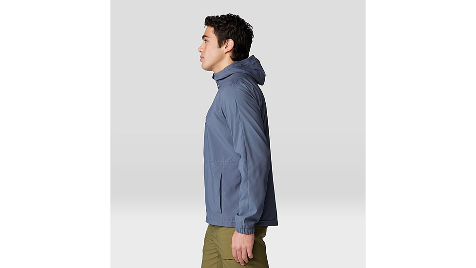 Mountain Hardwear Trail Sender Jacket - Mens, Blue Slate, Extra Large, 2027841417-XL