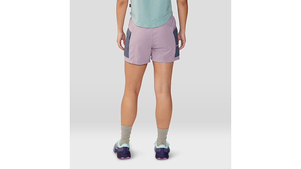 Mountain Hardwear Trail Sender Short - Womens, Daze, Blue Slate, Large, 2067931533-L