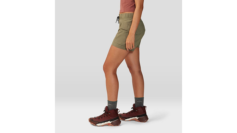 Mountain Hardwear Trail Sender Short - Womens, Light Army, Large, 2067931333-L