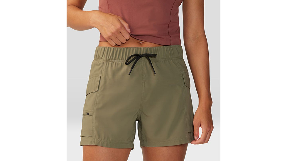 Mountain Hardwear Trail Sender Short - Womens, Light Army, Large, 2067931333-L