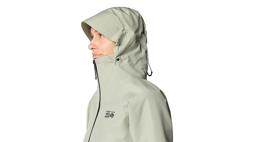Mountain Hardwear TrailVerse GORE-TEX Jacket - Womens, White Sage, S, 190423032419