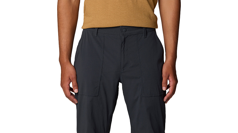 Mountain Hardwear Traxion Trail Pant - Mens, Dark Storm, 32x32, 190423013357