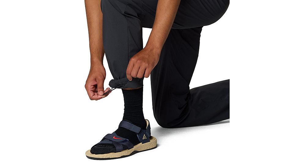 Mountain Hardwear Traxion Trail Pant - Mens, Dark Storm, 32x32, 190423013357