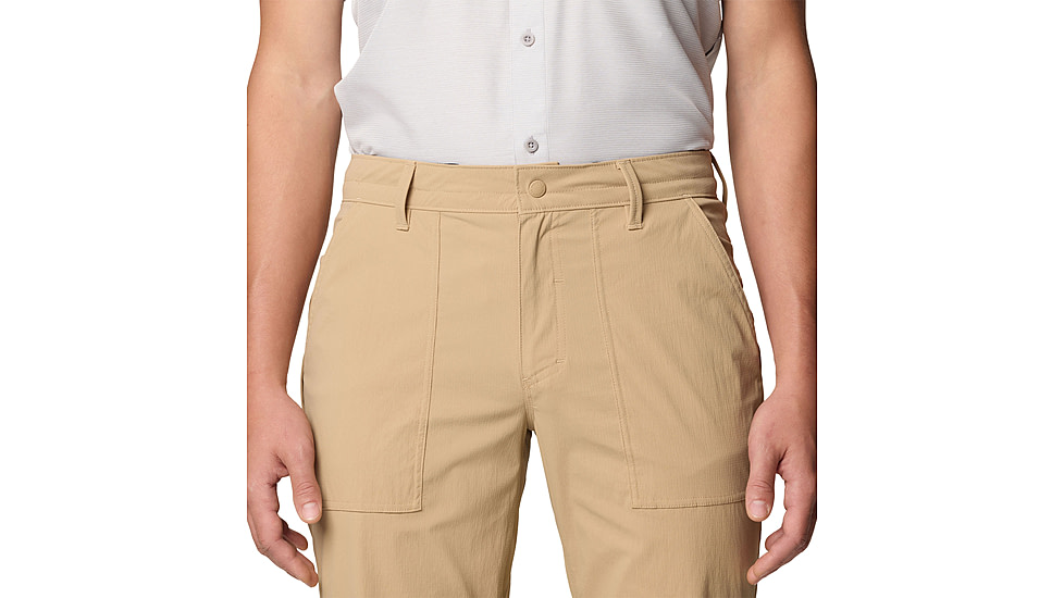 Mountain Hardwear Traxion Trail Pant - Mens, Moab Tan, 30x32, 190423013579
