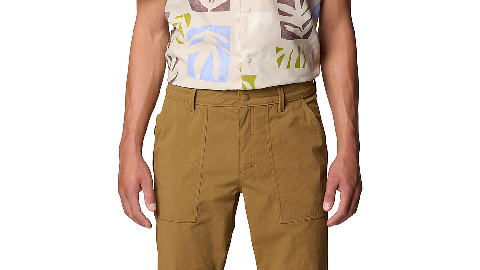 Mountain Hardwear Traxion Trail Pant - Mens, Corozo Nut, 33x32, 190423013487