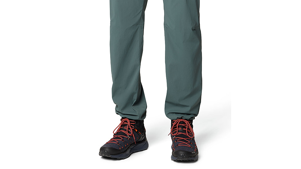 Mountain Hardwear Traxion Trail Pant - Mens, Black Spruce, 36x32, 190423013746