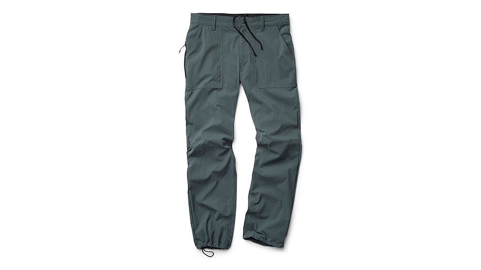 Mountain Hardwear Traxion Trail Pant - Mens, Black Spruce, 36x32, 190423013746