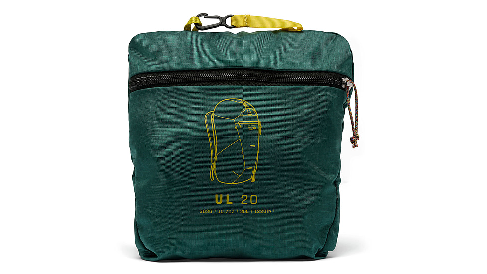 Mountain Hardwear UL 20 Backpacks, Aqua Green, O/S, 2110161-318-O/S