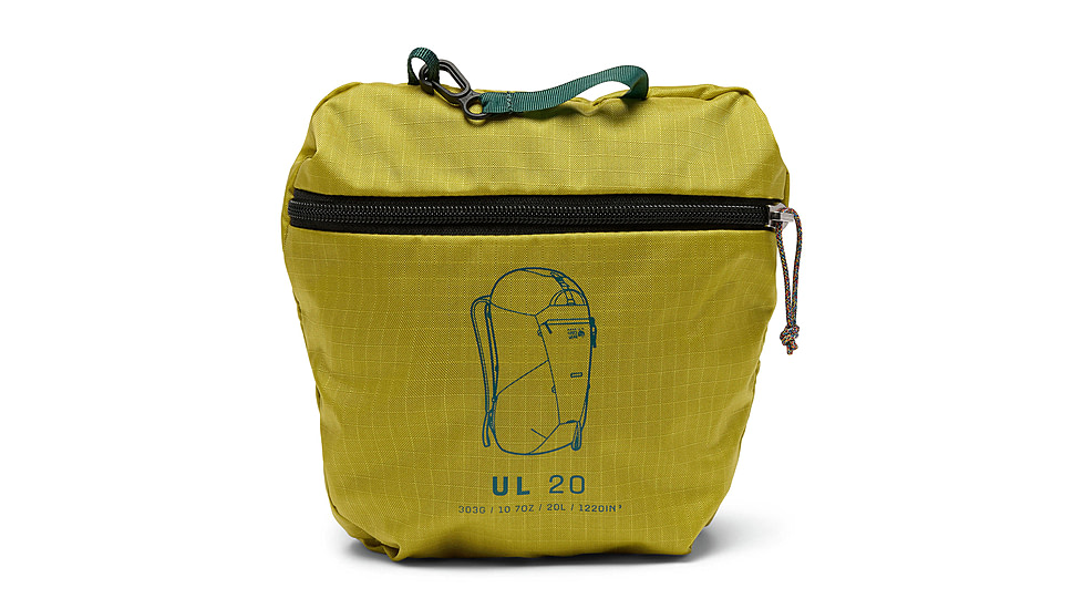 Mountain Hardwear UL 20 Backpacks, Bright Olive, O/S, 2110161-351-O/S