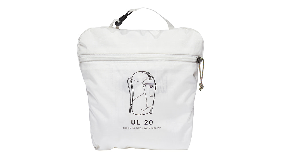 Mountain Hardwear UL 20 Backpacks, White, O/S, 2110161-100-O/S
