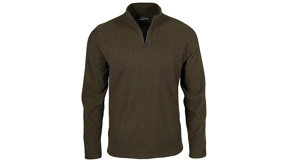 Mountain Khakis Apex QTR Zip Pullover Classic Fit - Mens, Forest Moss, M, M35301FOREST MOSSM