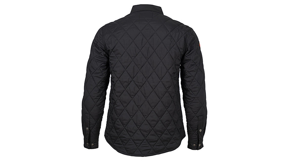 Mountain Khakis Belton Quilted Shirtjac Classic Fit - Mens, Black, S, O86001BLACKS