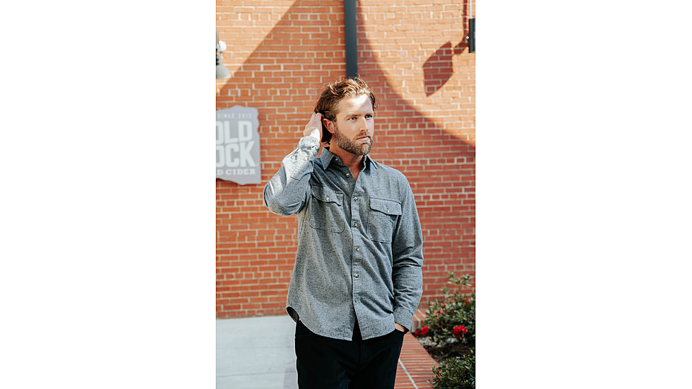 Mountain Khakis Everett Pocket Shirt Classic Fit - Mens, Parchment, XL, N45102PARCHMENTXL