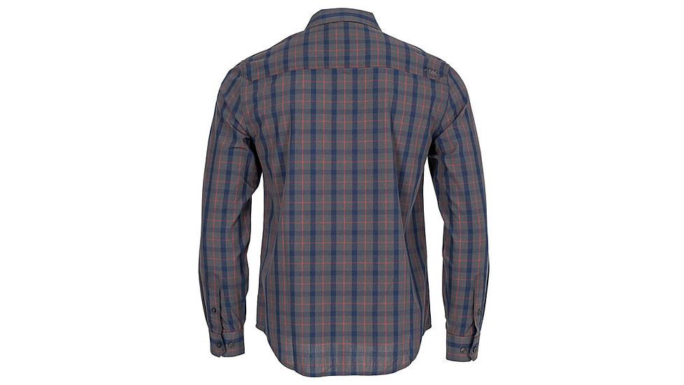 Mountain Khakis Midtown Long Sleeve Woven Shirt Classic Fit - Mens, Jackson Grey, XL, O65021JACKSON GREYXL