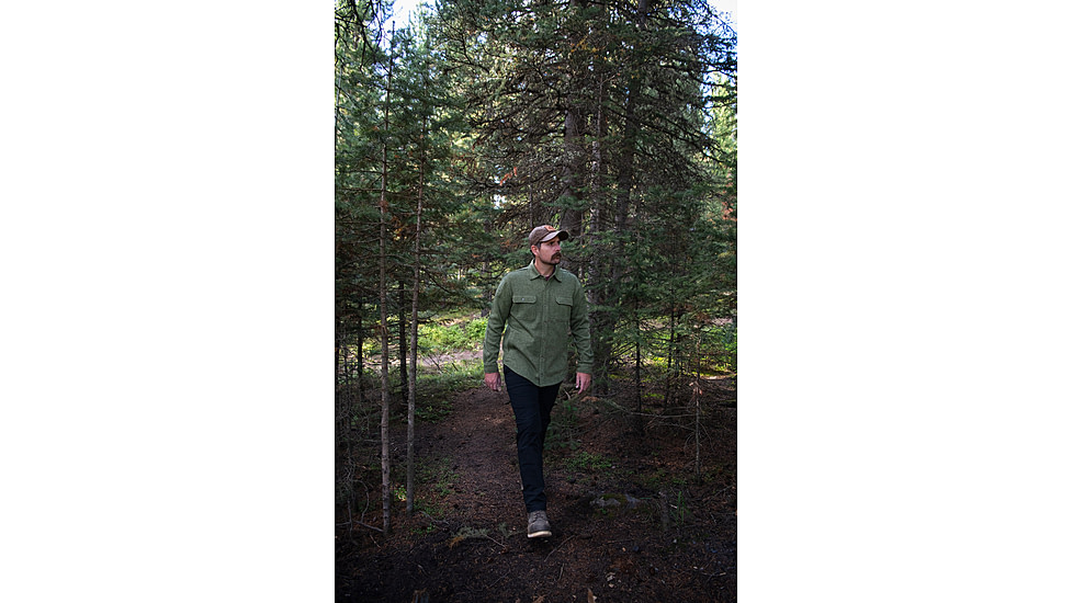 Mountain Khakis Norris Shirtjac Classic Fit - Mens, Black, S, K78001BLACKS