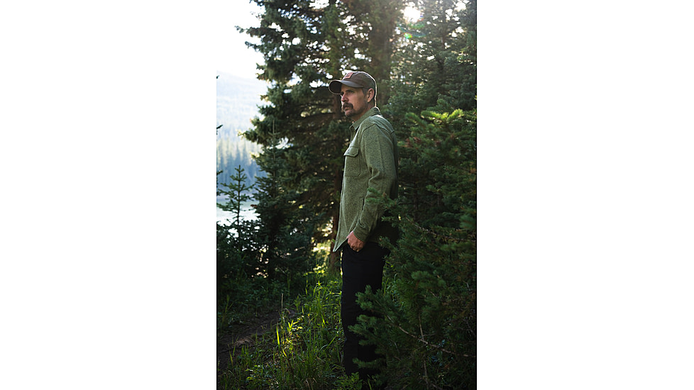 Mountain Khakis Norris Shirtjac Classic Fit - Mens, Black, S, K78001BLACKS