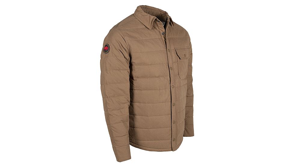 Mountain Khakis Pine Peak Down Shirtjac Classic Fit - Mens, Tobacco, XL, I60254TOBACCOXL