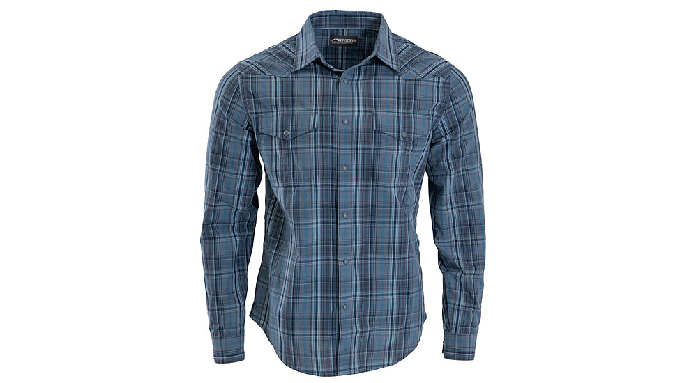 Mountain Khakis Rodeo Long Sleeve Woven Shirt Classic Fit - Mens, Blue Ridge, XL, O77405BLUE RIDGEXL