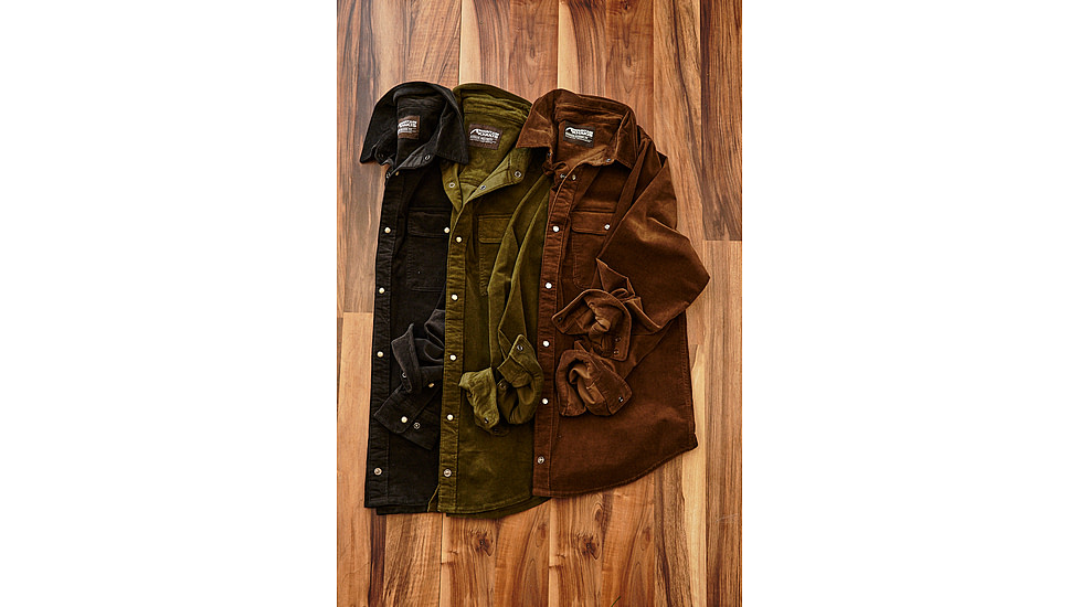 Mountain Khakis Waylon Cord Chore Shirt Relaxed Fit - Mens, Jackson Grey, S, N44021JACKSON GREYS