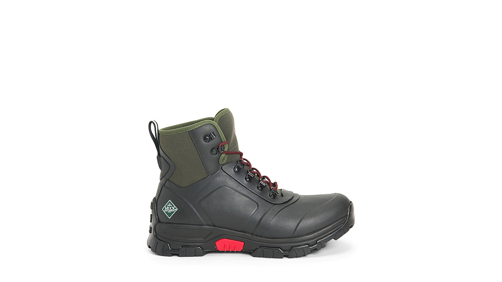 Muck Boots Apex Lace Up Boots - Mens, Black, 11, AXML-000-BLK-110