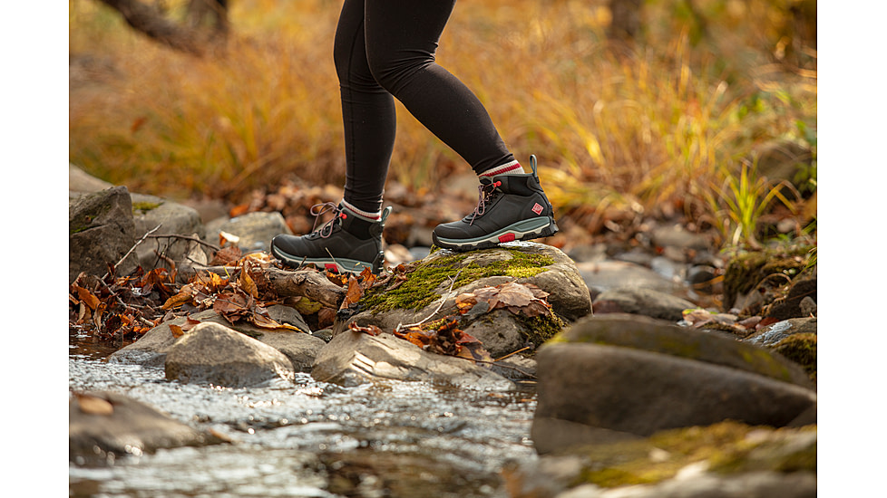 Muck Boots Apex Lace Up Boots - Womens, Black, 12, AXWL-000-BLK-120
