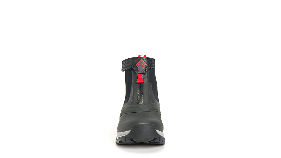 Muck Boots Apex Zip Mid Boots - Mens, Black/Gray/Red, 13, AXMZ-106-BLK-130