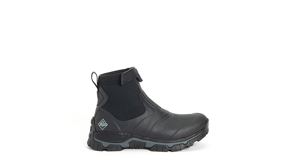 Muck Boots Apex Zip Mid Boots - Mens, Black/Grey, 11, AXMZ-000-BLK-110