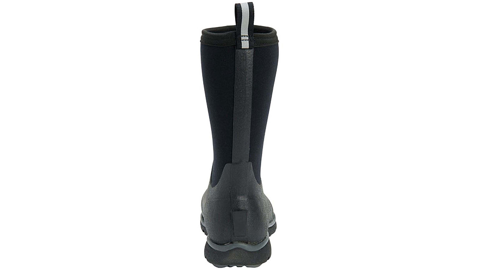 Muck Boots Arctic Excursion Mid Rubber Boot - Mens, Black / Gray, 8, AEP-000-BLK-080