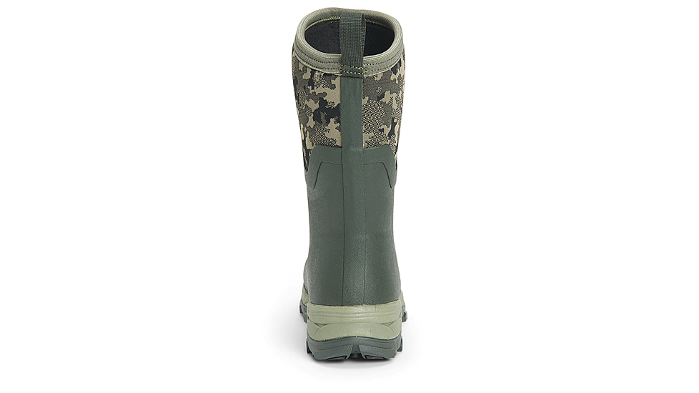 Muck Boots Arctic Ice Grip A.T. Mid Boots - Womens, Moss w/ Camo, 5, ASVMA-300-CAM-050