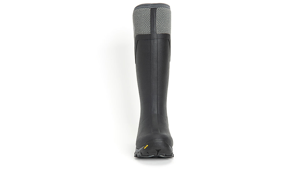 Muck Boots Arctic Ice Grip A.T. Tall Boots - Womens, Black/Grey Geometric, 5, ASVTA-101-GRY-050