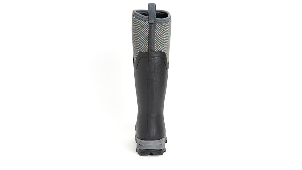 Muck Boots Arctic Ice Grip A.T. Tall Boots - Womens, Black/Grey Geometric, 5, ASVTA-101-GRY-050