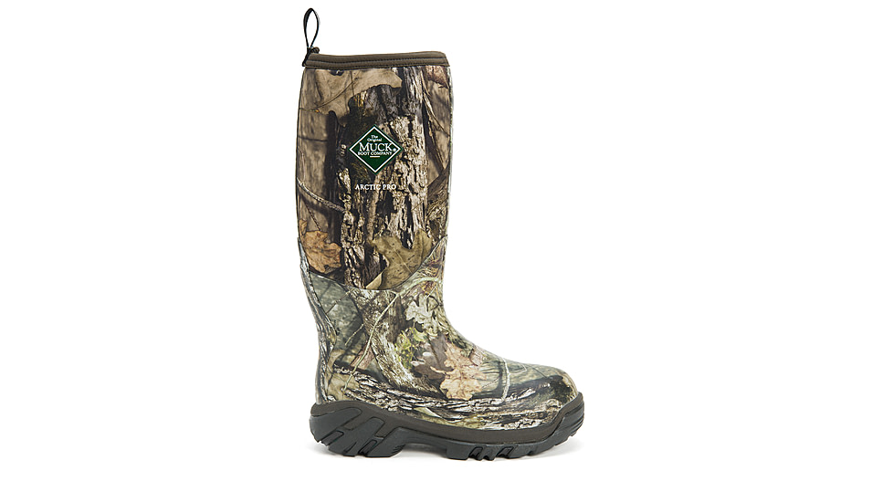 Muck Boots Arctic Pro Outdoor Mossy Oak Boots - Mens, Mossy Oak Break-up Country, 5, ACP-MOCT-MOK-050