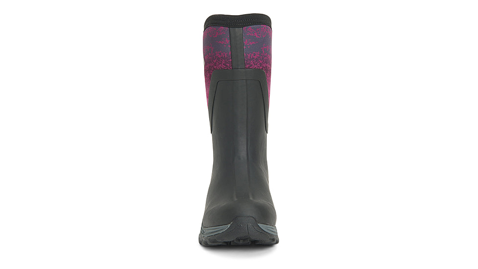 Muck Boots Arctic Sport II Mid Boots - Womens, Black/Magenta Digi Fade Print, 10, AS2M-004-BLK-100