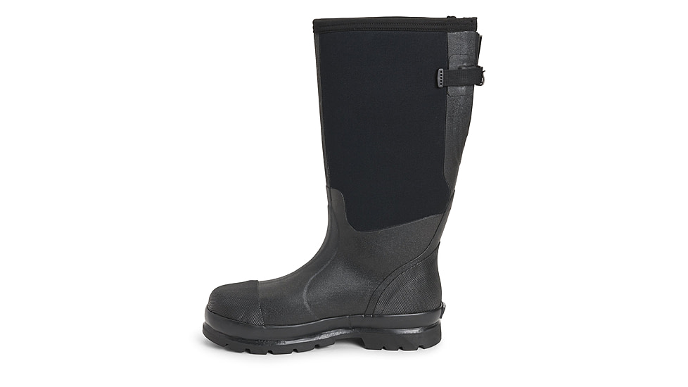 Muck Boots Chore Classic Steel Toe Wide Calf Boot - Mens, Black, 5, MCXF-STL-BLK-050