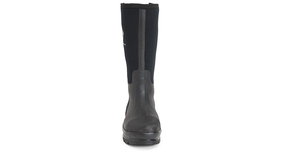 Muck Boots Chore Classic Steel Toe Wide Calf Boot - Mens, Black, 5, MCXF-STL-BLK-050