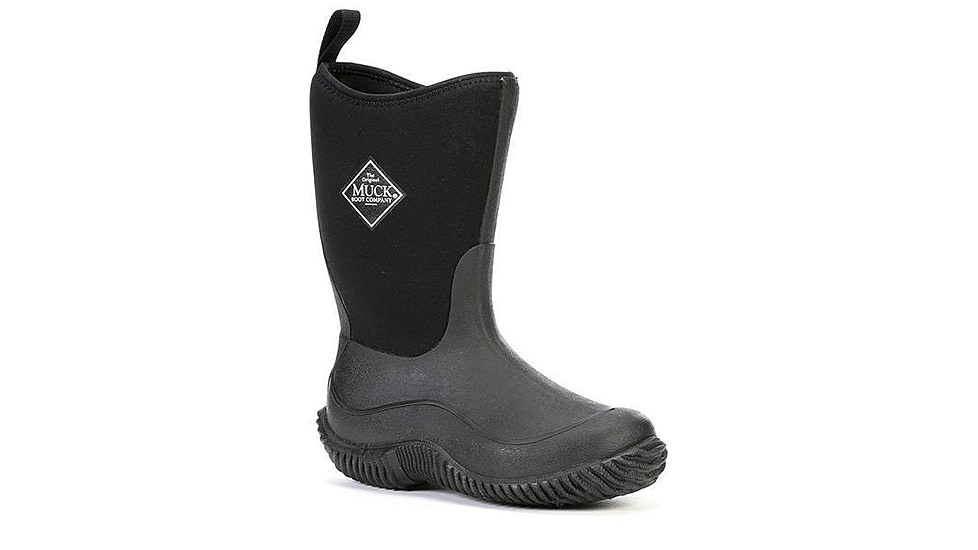 Muck Boots Hale Rubber Boots - Kids, Black, C70, KBH-000-BLK-C70