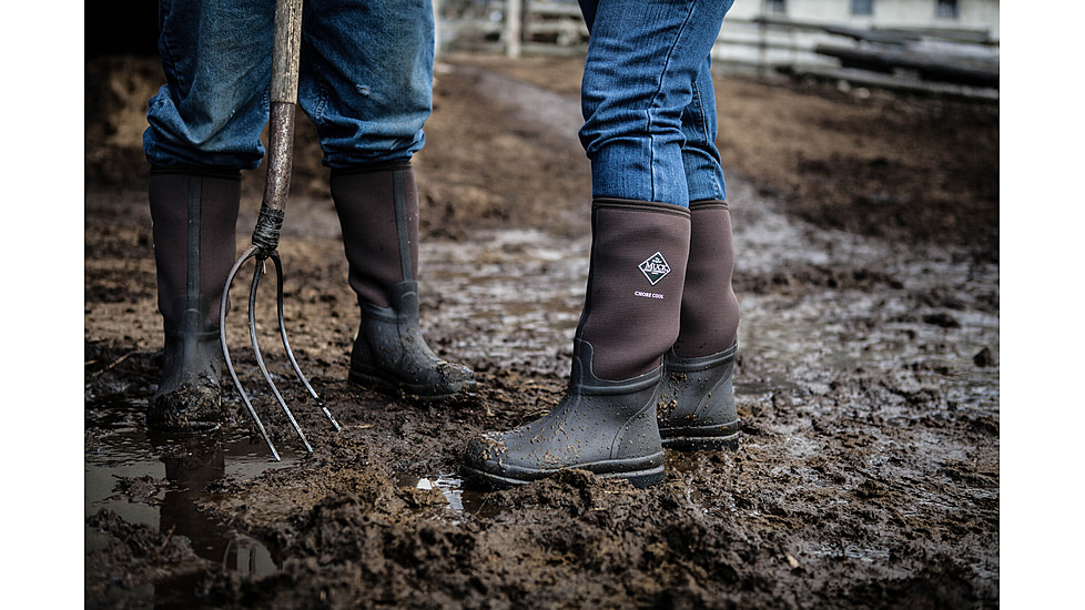 Muck Boots Mens Chore Cool Hi Boot - Mens, Brown, 6, CHCT-900-BRN-060