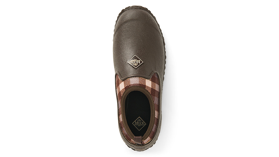 Muck Boots Muckster II Low Shoe - Womens, Brown w/ Plaid, 10, M2LW-9PLD-BRN-100