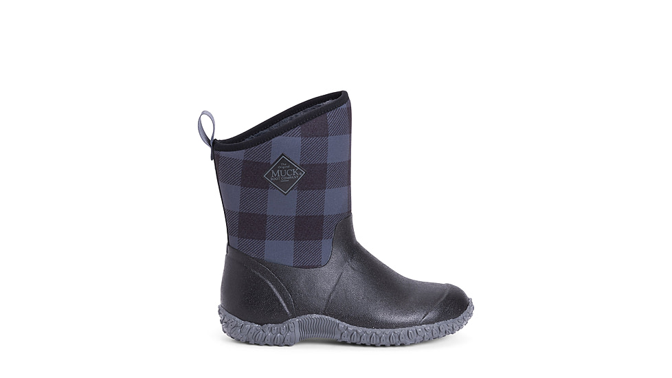 Muck Boots Muckster II Mid Boot - Women's, 5 US, Medium, Black/Gray Plaid, WM2-1PLD-BLK-050
