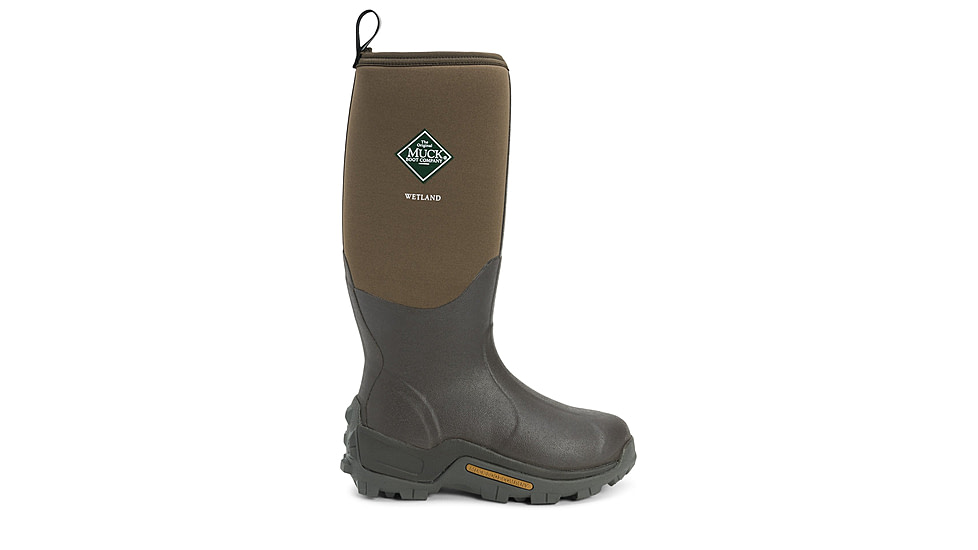 Muck Boots Wetland Field Boot - Mens, Tan/Bark, 5, WET-998K-TN-050