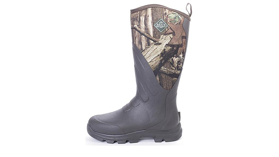 Muck Boots Men's Woody Max ColdConditions Hunting Boot, Brown/Mossy Oak Infinity, 14, WDC-INF-RT-140