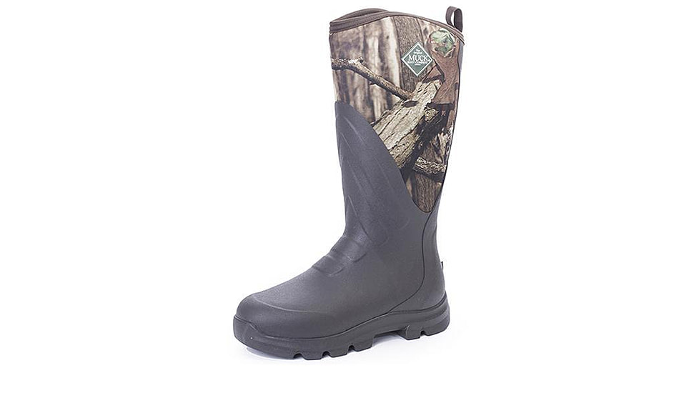 Muck Boots Woody Grit All Terrain Hunting Boot - Mens, Brown/Mossy Oak Infinity, 14, WDC-INF-RT-140