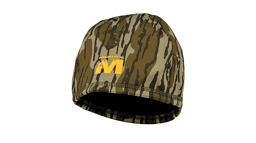 Muddy Heavyweight Fleece Beanie - Mens, Mossy Oak Bottomland, One Size, MUD-WDP-BEANIE-MOB