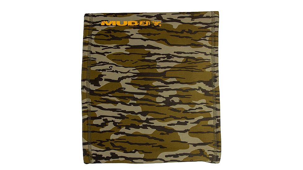 Muddy Heavyweight Fleece Neck Gaiter, Mossy Oak Bottomland, One Size, MUD-WDP-NCKGTR-MOB